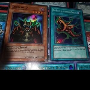 Yu-Gi-Oh! Lord of D. and The Flute of Summoning Dragon Cards